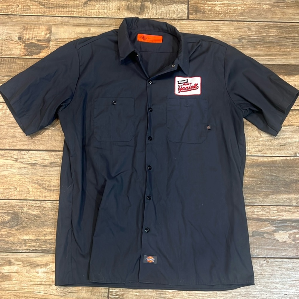Narragansett Brewing mechanics button down